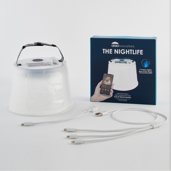 The Nightlife Bluetooth Speaker with LED Lights - Picture 2 of 6